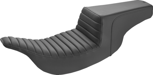 SADDLEMEN 897-07-171 Step-Up Seat — Front Tuck-n-Roll - Front Tuck-n-Roll Black
