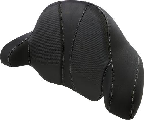 SADDLEMEN 814-07-TPACK-D Tour Pak® Backrest Pad - Dominator Seat Black FL '14-'23