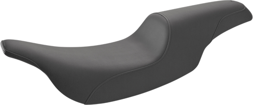 SADDLEMEN 897-07-047 Profiler™ Seat - Profiler™ Black Smooth FLH/FLT '97-'07
