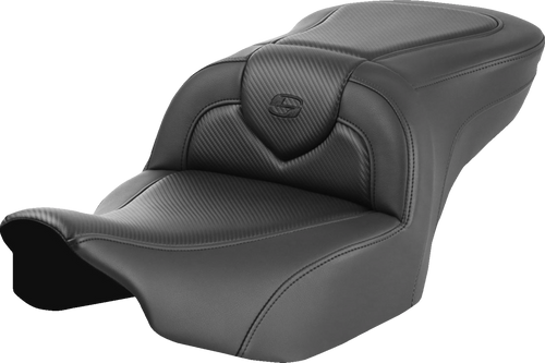 SADDLEMEN 823-07-18500 Roadsofa™ Carbon Fiber Seat - Carbon Fiber without Backrest FLTR/FLHX '23-'24
