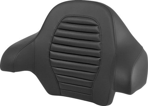 SADDLEMEN 814-07-20500 King Tour Pack for RoadSofa™ - RoadSofa™ Carbon Fiber/Tuck-n-Roll