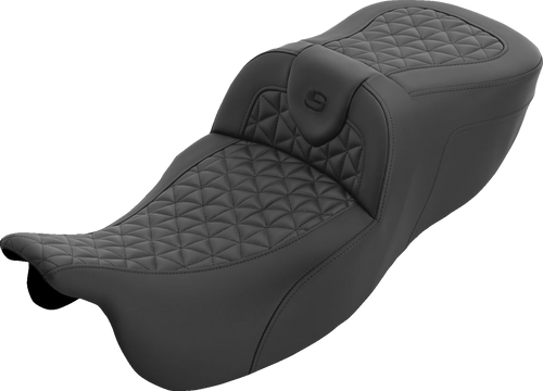 SADDLEMEN 815-07-21100 Roadsofa™ Extended Reach Seat - without Backrest Tri-Gripper FLRT/FLTRT '15-'25