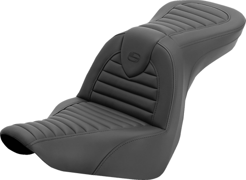 SADDLEMEN 818-29-20200 RoadSofa™ Seat - without Backrest Tuck-n-Roll FL/FX '18-'26