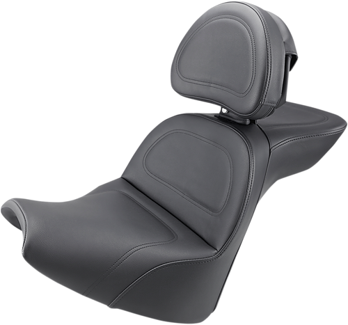 SADDLEMEN 818-31-030 Explorer™ Seat — Includes Backrest - w/ Driver Backrest FXBR/S '18-'20