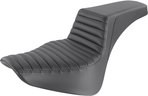 SADDLEMEN 818-33-171 Step-Up Seat — Front Tuck-n-Roll - Front Tuck-n-Roll Black