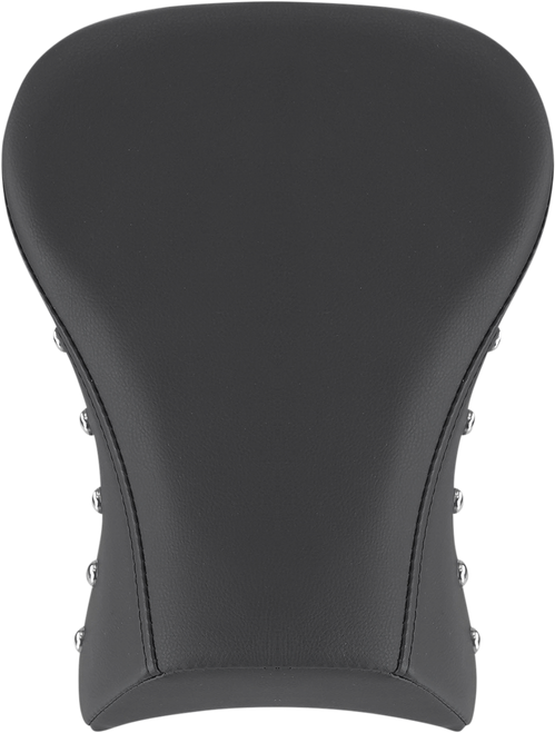 SADDLEMEN 818-29-011 Renegade™ Solo Pillion Pad - Touring -Studded Black FX/FL '18-'24