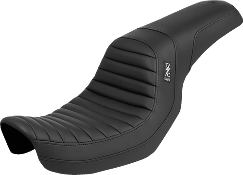 SADDLEMEN TS80604T Thrashin' Pro Series Seat - Tuck-n-Roll Dyna '06-'17