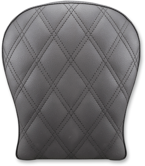 SADDLEMEN SA1024 Detachable Pillion Pad - Lattice Stitched Black 9"