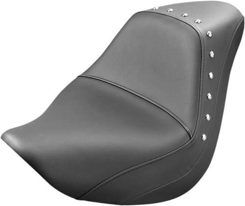 SADDLEMEN K06-11-001 Renegade™ Deluxe Solo Seat - Studded VN900