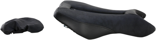 SADDLEMEN 0810-T129 Gel Channel™ Sport Seat — Solo - Black 675R