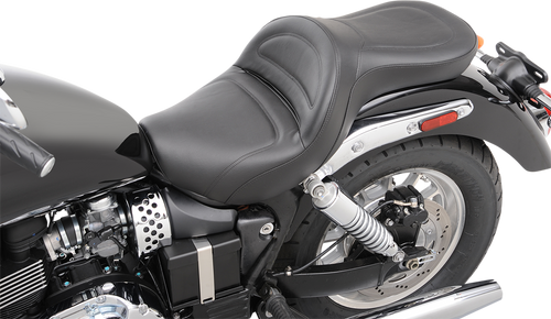 SADDLEMEN T06-09-0291 Explorer™ Seat - Explorer™ without Backrest Stitched Black America