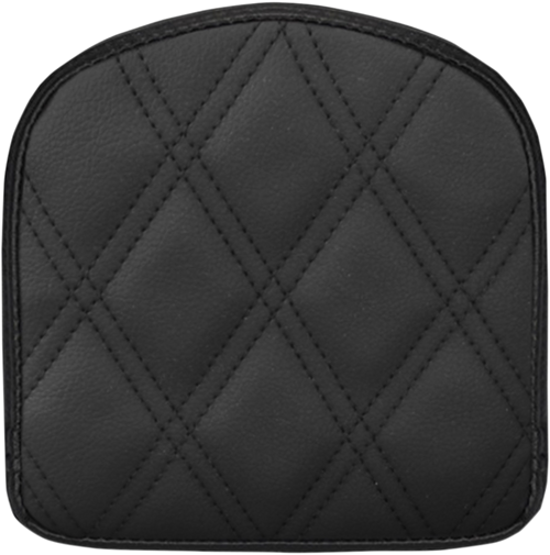 SADDLEMEN 040845 Sissy Bar Pad - Lattice Stitched Brown Universal