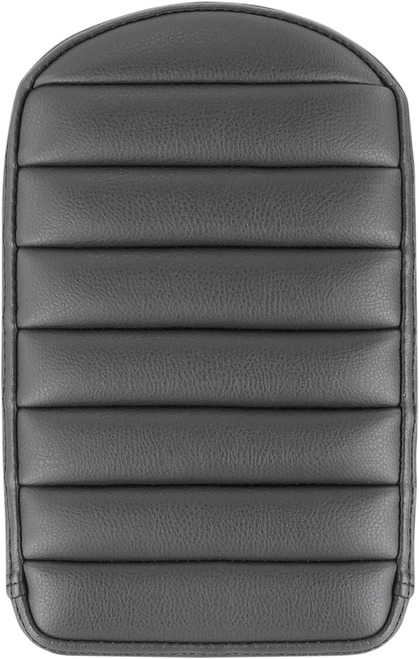 SADDLEMEN 041146 Sissy Bar Pad for Roadsofa™ Step-Up Seat - Tuck-n-Roll Black