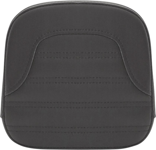 SADDLEMEN 040761 Sissy Bar Pad - Roll & Pleat Black FL/FX '97-'23