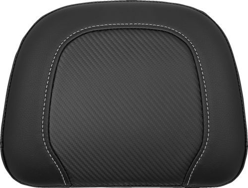 SADDLEMEN 061148 Touring Sissy Bar Pad - Carbon Fiber Indian '14-'22