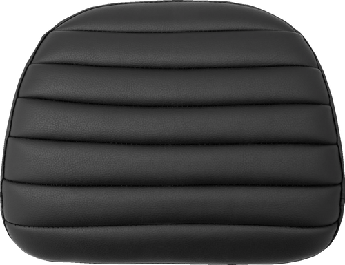 SADDLEMEN 061146 Indian Touring Sissy Bar Pad - Black Tuck-n-Roll Indian '14-'22