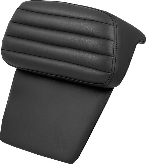 SADDLEMEN 814-07C-20300 Chopped Tour Pak Backrest Pads - Tuck-n-Roll FLH/FLT '14-'25