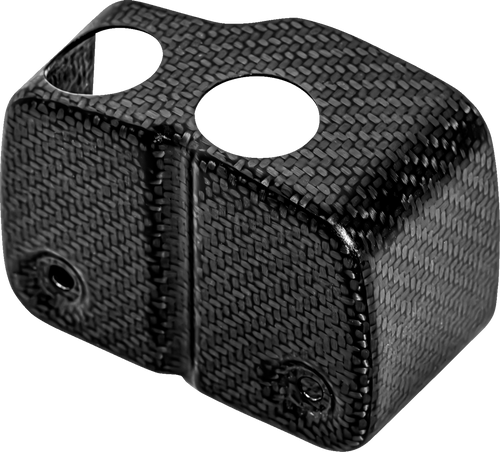 SADDLEMEN CF-899-04-001 Coil Cover - Carbon Fiber Gloss Black
