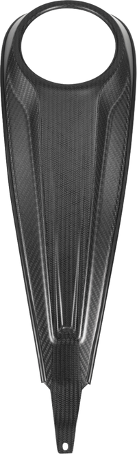 SADDLEMEN CF-823-07-002M Carbon Fiber Dash Panel For Touring Models - Center Fill Carbon Fiber/Matte