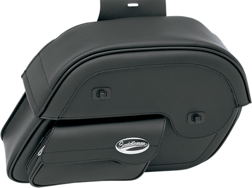 SADDLEMEN 3501-0384 Cruis'n™ Slant Face Pouch Saddlebags - Large