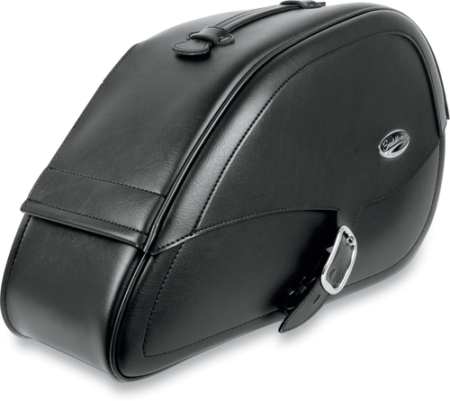 SADDLEMEN 3501-0463 Rigid-Mount Specific Fit Teardrop Saddlebags - Teardrop Dyna