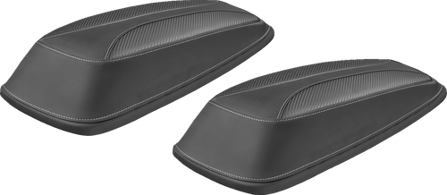 SADDLEMEN L870-14-D Bagger Lid Covers - Dominator FL '14-'23