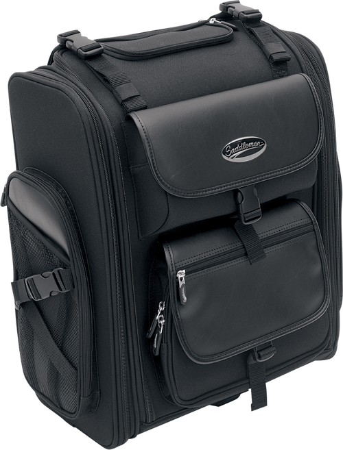 SADDLEMEN 3515-0080 S2200E Expandable Sissy Bar Bag