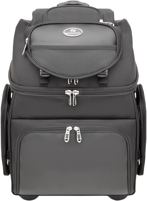SADDLEMEN EX000926 BR4200 Sissy Bar Bag - Black
