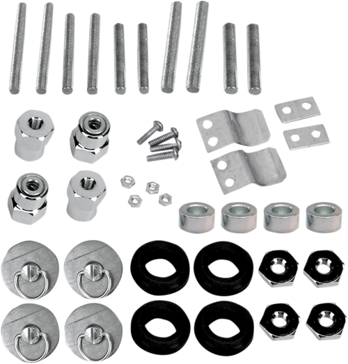 SADDLEMEN 3521-0003 S4 Quick-Disconnect Saddlebag Docking Post and Fastener Kit