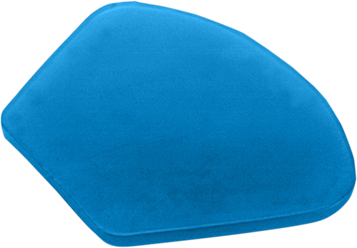 SADDLEMEN 9422 GelCore™ Do-It-Yourself Raw Gel Seat Pad - Do-It-Yourself Large Raw Blue