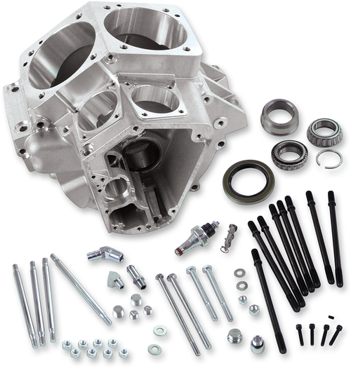 S&S CYCLE 31-0047 Engine Case - +4.000" Bore - Special Application - Evolution Big Twin - +4.000" Bore Special Application Evolution Big Twin