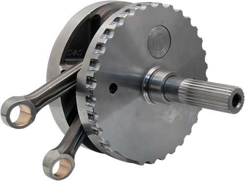 S&S CYCLE 320-0352 Flywheel Assembly - 4-3/8" - with Sprocket Bearing Race - 96"/103"/110" Twin Cam "A" '07-'16 - 4-3/8" with Sprocket Bearing Race 96"/103"/110" Twin Cam "A" '07-'16