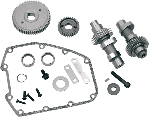 S&S CYCLE 33-5270 Camshaft Kit - 640 Gear Drive - Twin Cam '07-'17 | Dyna '06 - 640 Gear Drive Twin Cam '07-'17 | Dyna '06