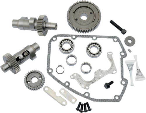 S&S CYCLE 106-5247 Camshaft Kit - Easy Start - 585 Gear Drive - Big Twin '99-'06 (except '06 Dyna) - Easy Start 585 Gear Drive Big Twin '99-'06 (except '06 Dyna)