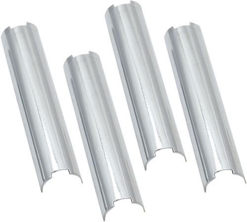 S&S CYCLE 93-4106 Pushrod Cover Keeper Set - Chrome - 3.330" - Big Twin - Chrome 3.330" Big Twin