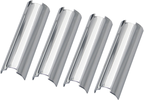 S&S CYCLE 93-4070 Pushrod Cover Keeper Set - Chrome - 2.400" - Big Twin - Chrome 2.400" Big Twin
