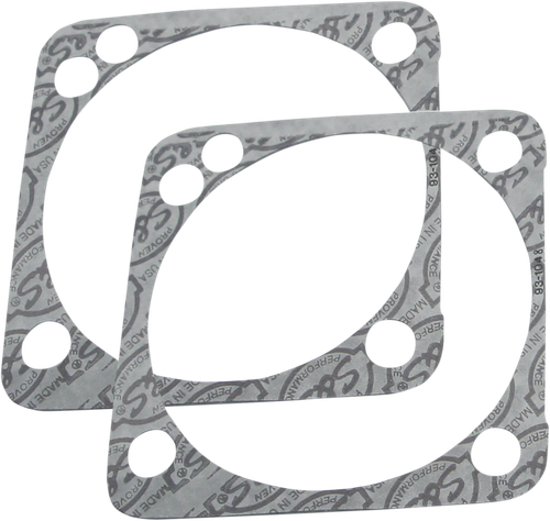 S&S CYCLE 930-0099 Base Gaskets - Front or Rear 4.125" - SSW - '99-'17 Twin Cam - Front or Rear 4.125" SSW '99-'17 Twin Cam