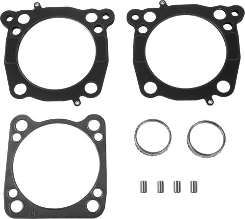 S&S CYCLE 900-1336 Gasket Kit - Head/Base/Exhaust - 129"/132" - Center Cooled - M8 - Head/Base/Exhaust 129"/132" Center Cooled M8