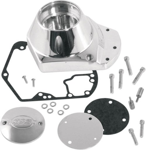 S&S CYCLE 31-0335 Cam Cover - Polished Billet - Big Twin - Polished Billet Big Twin