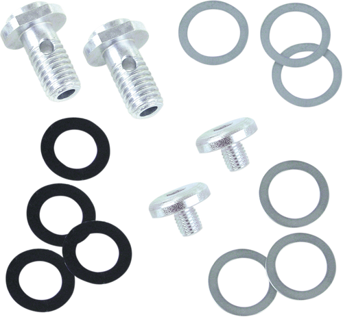 S&S CYCLE 17-0486 Breather Conversion Kit - Super E/G - Big Twin - Super E/G Big Twin