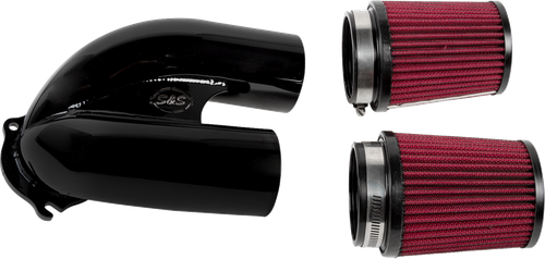 S&S CYCLE 170-0637A Tuned Induction Air Cleaner Kit - Gloss Black