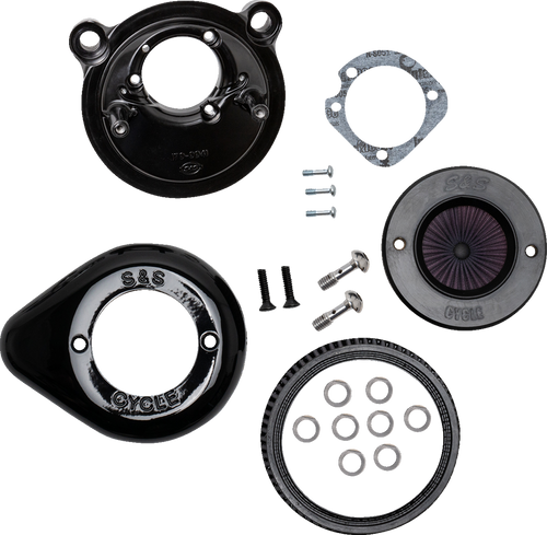S&S CYCLE 170-0726A Air Stinger Stealth Air Cleaner Kit - Black