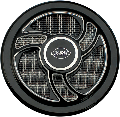 S&S CYCLE 170-0206 Air Cleaner Cover - Torker - Black - Torker Black