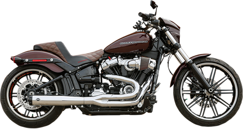 S&S CYCLE 550-0847B 2:1 50 State Exhaust for M8 Softail - Chrome