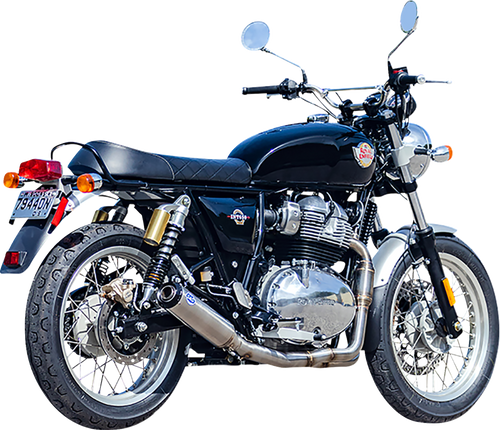 S&S CYCLE 550-1031 Qualifier 2:1 Exhaust System - Stainless Steel - Race Only - Stainless Steel Race Only