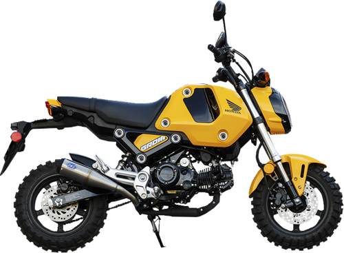 S&S CYCLE 550-1072 Grand National Slip-On Muffler - 3-1/2" - Grom - 3-1/2" Grom