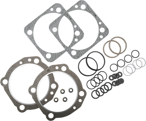 S&S CYCLE 90-9503 Top End Gasket Kit - 4" Super Stock - EVO Big Twin - 4" Super Stock EVO Big Twin
