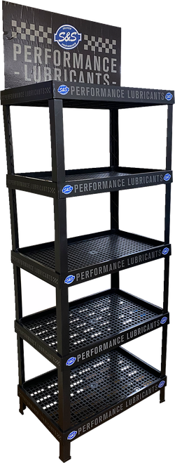 S&S CYCLE X80-6025S-5 5-Shelf Oil Display
