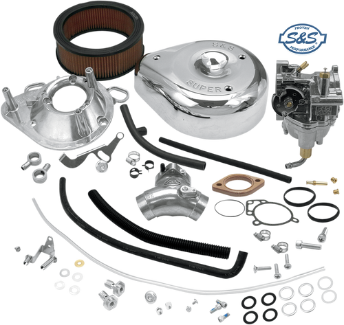 S&S CYCLE 11-0434 Super G Carburetor Kit - Evolution Big Twin