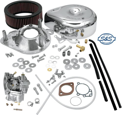 S&S CYCLE 11-0440 Super E Carburetor Kit without Manifold - Evolution Big Twin